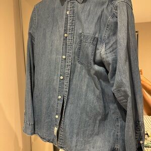 Jack Wills Denim Blue Slim Fit Shirt